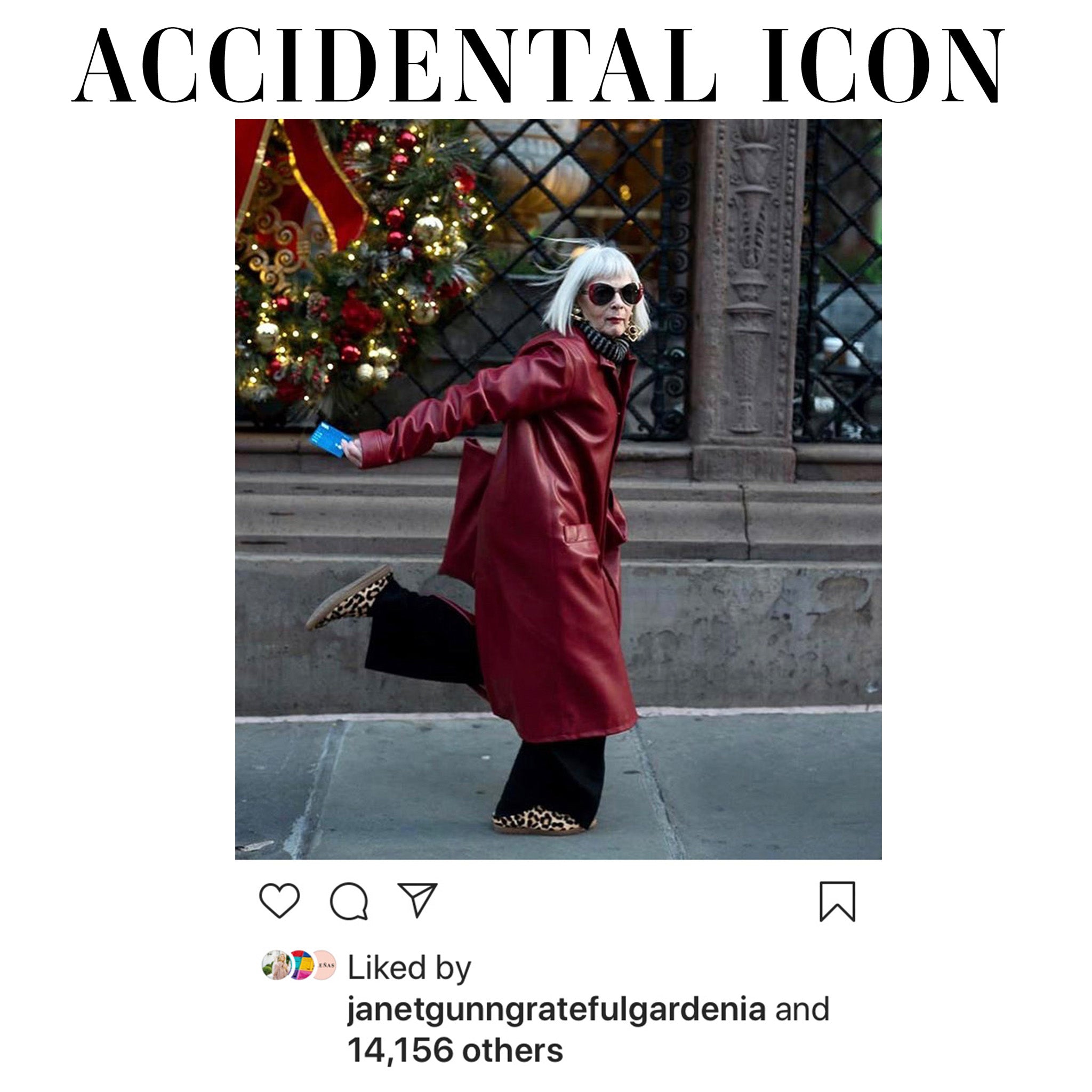 As Seen On Lyn Slater, The Accidental Icon